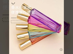 بطری شیشه ای اسپری عطر جدید 10 میلی لیتری اسپری مربعی بطری اسپری عطر