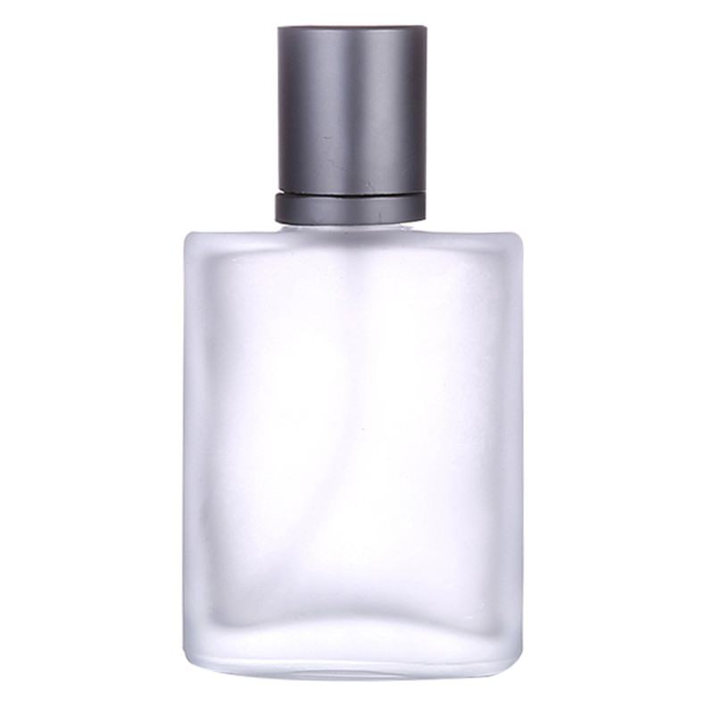 MSDS CE Recycle Frosted Perfume Glass Bottle 30ml 50ml 100ml